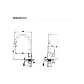 Creavit SO8500 Solo Mutfak Armatürü thumbnail 2