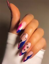 2 Li Patiler Tırnak Dövmesi, Tırnak Sticker, Nail Tattoo, Nail Art - 1