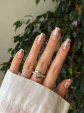 2 Li Leaf Tırnak Dövmesi, Tırnak Sticker, Nail Tattoo, Nail Art - 1