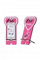Be Mine Tasarım Ahşap Telefon Standı - 1