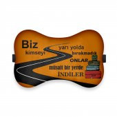 Özel Baskılı Ortopedik Tasarım Oto Seyehat Boyun Yastığı - 1