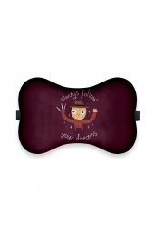 Özel Baskılı Ortopedik Tasarım Oto Seyehat Boyun Yastığı - 1