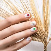 2 Li Uğur Böceği Tırnak Dövmesi, Tırnak Sticker, Nail Tattoo, Nail Art - 1