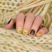2 Li Minimal Tırnak Dövmesi, Tırnak Sticker, Nail Tattoo, Nail Art - 1