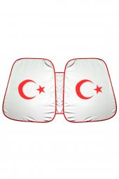 Ay Yıldız Oto Ön Cam Güneşliği - 1