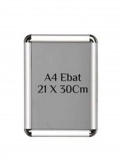 Gen-Of A4 Rondo Çerçeve Alüminyum 21x30 1 Adet - 3