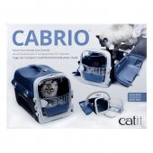 Catit Cabrio Kedi Köpek Taşıma Kabı Mavi/Gri 51x33x35 Cm - 3