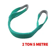 Sapan Polyester Spanzet 2 Ton 5 Metre Turkuaz Sağlam Yük Kaldırma Taşıma İndirme Halat thumbnail 2