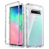 360 Derece Şeffaf Kristal Silikon Kılıf Tam Koruma - 6