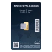 RimaGold 1 gr 24 Ayar 999.9 Milyem NadirGold Gram Altın - 2