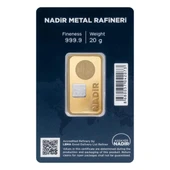 RimaGold 20 gr 24 Ayar 999.9 Milyem NadirGold Gram Altın - 2