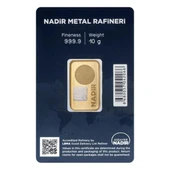 RimaGold 10 gr 24 Ayar 999.9 Milyem NadirGold Gram Altın - 2