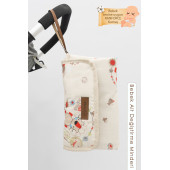 Mordesign Bebek Çanta Alt Açma Minderi, Alt Değiştirme Pedi, Taşınabilir Bakım Çantası, Animal Seri - 1