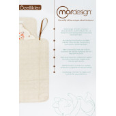 Mordesign Bebek Çanta Alt Açma Minderi, Alt Değiştirme Pedi, Taşınabilir Bakım Çantası, Animal Seri - 5