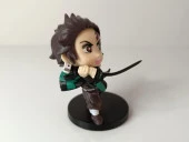 Anime Demon Slayer Tanjiro Kamado İblis Avcısı Mini Figür Eylem Karakter Figür Oyuncak Biblo 8 cm thumbnail 5