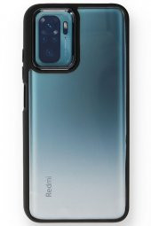NewFace Xiaomi Redmi Note 10 Kılıf Dora Kapak - Siyah - 2