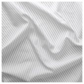 Fon Perde/2 Kanat, MeridyenDukkan Beyaz-Gri Renk-Çizgili Model 120x300 cm - 5