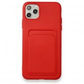 NewFace Apple Iphone 11 Pro Max Kılıf Lansman Kamera Korumalı Kartlıklı Bölmeli Silikon Kılıf İphone 11 - 1