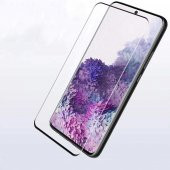 Galaxy S10 Plus  Kavisli Full Yapışkanlı Cam Ekran Koruyucu - 5