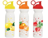 Herevin Matara Desenli Pp Portakal Çilek-Limon 680 ML Suluk (Karışık Model 1 Adet) - 1