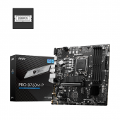 PRO B760M-P SOKET 1700 DDR5 6800MHZ(OC) PCI-E Gen4 2X M.2 USB3.2 DP HDMI GIGABIT LAN mATX - 1