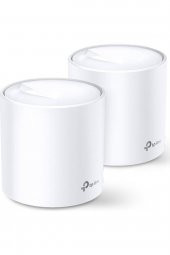 TP-LINK DECO X60(2-PACK) 3000MBPS 2.4 GHZ & 5 GHZ EV WI-FI SİSTEMİ INDOOR ACCESS POİNT/ROUTER - 1