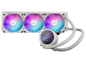 ROG RYUO III 360 ARGB ANIME MATRIX LED EKRAN ADRESLENEBİLİR RGB FAN ROG ARGB CPU SOĞUTUCUSU BEYAZ - 1
