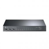 TP-LINK TL-SL1311MP 8 PORT POE+ 10/100 + 2 RJ45 GIGABIT UPLINK + 1 GIGABIT SFP 124W POE SWITCH - 1