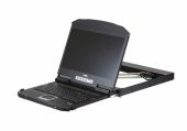 ATEN CL3800NW-ATA-TQG LCD KVM KONSOL 1U ULTRA SHORT DEPTH DUAL RAIL WIDESCREEN FULL HD 1920x1080-60 HZ - 1