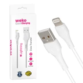 Weko Wk-22019 Usb To Lıghtnıng 1 Mt Şarj Kablosu Kutulu No:5 - 1