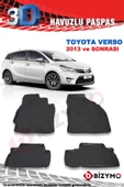 Toyota Verso 2013 Ve Sonrası 3D Paspas Takımı Bizymo - 2