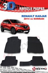 Renault Kadjar Suv 2014 Ve Sonrası 3D Paspas Takımı Bizymo - 2