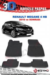 Renault Megane 4 Hb 2016 Ve Sonrası 3D Paspas Takımı Bizymo thumbnail 2