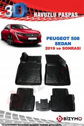 Peugeot Yeni 508 Sedan 2019 Ve Sonrası 3D Havuzlu Paspas Takımı - 2
