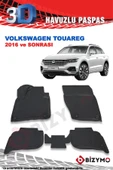Volkswagen Touareg 2018 ve Sonrası 3D Paspas Takımı Bizymo thumbnail 2