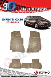 Nissan Infiniti Qx30 2017-2019 3D Havuzlu Bej Paspas Bizymo thumbnail 2