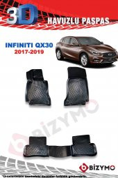 Nissan Infiniti Qx30 2017-2019 3D Havuzlu Paspas Bizymo - 2