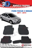Ford Focus 3 Sedan 2011-2014 3D Paspas Takımı Bizymo thumbnail 2
