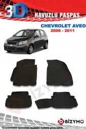 Chevrolet Aveo 2006-2011 3D Havuzlu Paspas Takımı Bizymo - 2