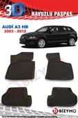 Audi A3 Hb 2003-2012 3D Paspas Takımı Bizymo - 2