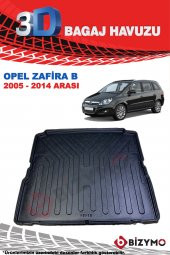 Opel Zafira B 2005-2014 3D Bagaj Havuzu Bizymo - 2
