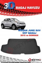 Nissan Juke Suv Üst Zemin 2015 Ve Sonrası 3D Bagaj Havuzu Bizymo - 2