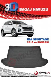Kia Sportage 2016 Ve Sonrası 3D Bagaj Havuzu Bizymo thumbnail 2