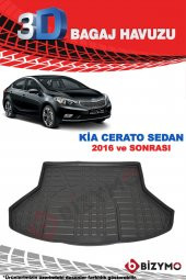 Kia Cerato Sedan 2016 Ve Sonrası 3D Bagaj Havuzu Bizymo - 2