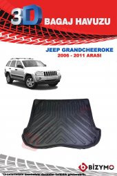 Jeep Grand Cherokee 2006-2011 3D Bagaj Havuzu Bizymo - 2