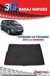Citroen C4 Picasso 5 Koltuk 2013 Ve Sonrası 3D Bagaj Havuzu Bizymo thumbnail 2
