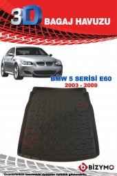 Bmw 5 Serisi E60 Sedan 2003-2009 3D Bagaj Havuzu Bizymo thumbnail 2
