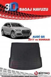 Audi Q7 Suv 2006-2015 3D Bagaj Havuzu Bizymo thumbnail 2