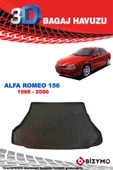 Alfa Romeo 156 Sedan 1998-2006 3D Bagaj Havuzu Bizymo thumbnail 2