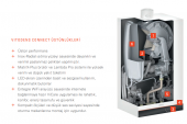 Viessmann Vitodens CONNECT 19/25 KW Tam Yoğuşmalı Kombi (Baca Dahil) - 3